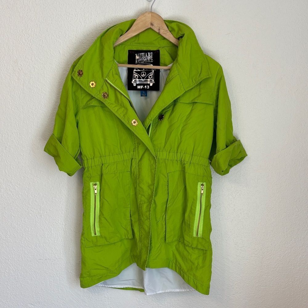 Millard Fillmore 3/4 Sleeve Anorak Jacket Small